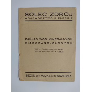 Solec-Zdrój Województwo Kieleckie.