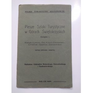 Piesze Szlaki Turystyczne w Górach Świętokrzyskich, 1929 r.