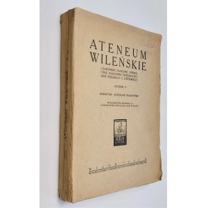 Ateneum Wileńskie (Gumowski, Herby miast litewskich), 1935 r.