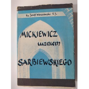 Warszawski, Mickiewicz uczniem Sarbiewskiego, Rzym 1964 r.