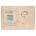 Reklamowa karta pocztowa poczty lotniczej Zakopane -Ostrowiec Świętokrzyski 11.02.1932 r..