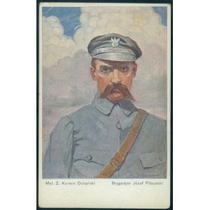 Brygadyer Józef Piłsudski, mal. Z. Korwin Dzbański