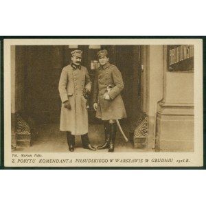 Z pobytu Komendanta Piłsudskiego w Warszawie w grudniu 1916r.