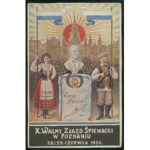 X. Walny Zjazd Śpiewacki w Poznaniu, 28 i 29 czerwca 1914, R!