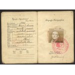 Passport of the Republic of Poland in the name of Jan Wozniak zam. in Warsaw.