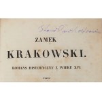 Rzewuski, Zamek krakowski, Tom 1-2, Petersburg 1853 r.