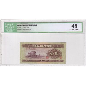 China Republic 1 Jiao 1953 ICG 48