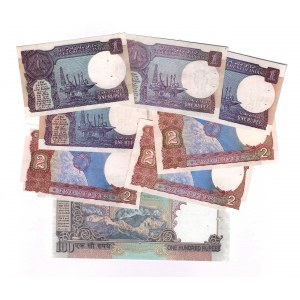 India 8 Different Banknotes 1985 - 2005