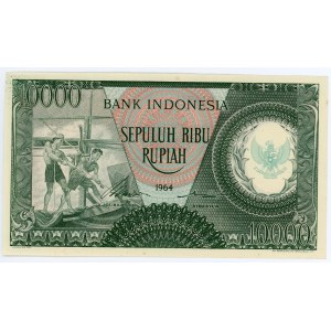 Indonesia 10 Rupiah 1964