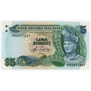 Malaysia 5 Ringgit 1983 - 1984
