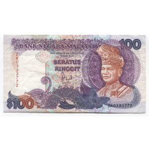 Malaysia 100 Ringgit 1989