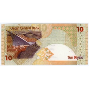 Qatar 10 Riyals 2008