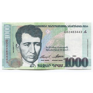 Armenia 1000 Dram 2001 (2002)