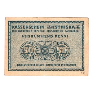 Estonia 50 Penni 1919