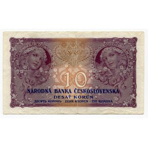 Czechoslovakia 10 Korun 1927