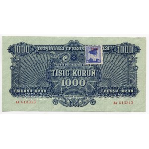 Czechoslovakia 1000 Korun 1944 (ND) Specimen