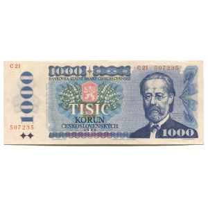 Czechoslovakia 1000 Korun 1985