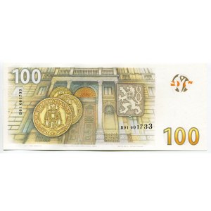 Czech Republic 100 Korun 2019 (2020) 100th Anniversary of the Czechoslovak Crown Series D