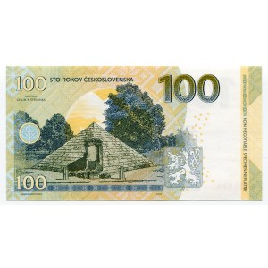 Czech Republic 100 Korun 2019 Specimen Milan Rastislav Štefánik