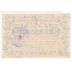 Belgium Commune De Herseaux 2 Francs 1914