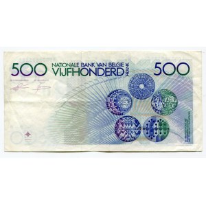 Belgium 500 Francs 1982 (ND)