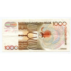 Belgium 1000 Francs 1980 (ND)