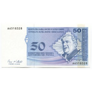 Bosnia & Herzegovina 50 Convertible Pfeniga 1998 (ND)