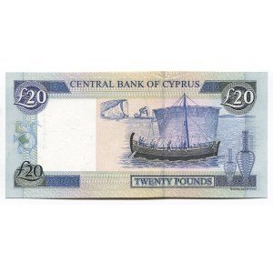 Cyprus 20 Pounds 2001