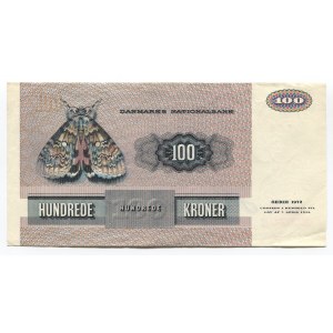 Denmark 100 Kroner 1975