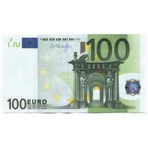 European Union 100 Euro 2002 Nice Number