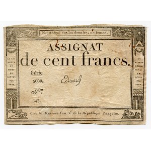 France 100 Francs 1795