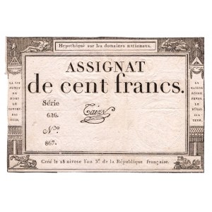 France 100 Francs 1795