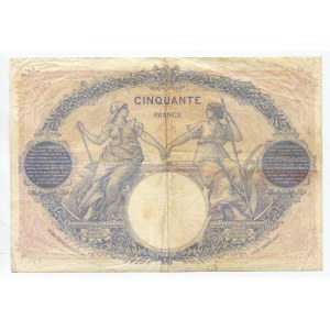 France 50 Francs 1922
