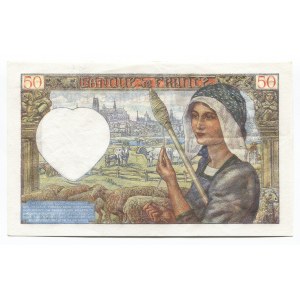 France 50 Francs 1942