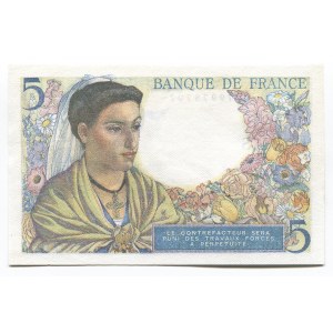 France 5 Francs 1943