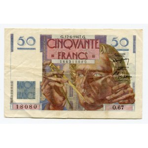 France 50 Francs 1947