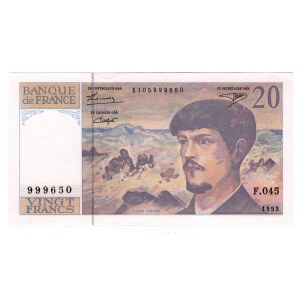 France 20 Francs 1993