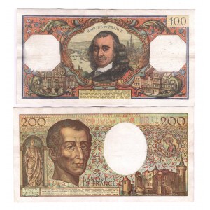 France 100 - 200 Francs 1977 - 1992