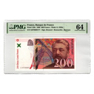 France 200 Francs 1999 PMG 64