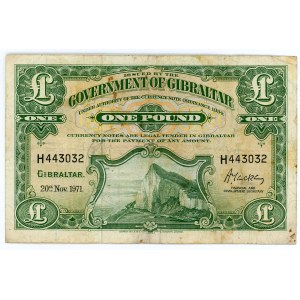 Gibraltar 1 Pound 1971