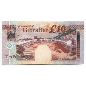 Gibraltar 10 Pounds 2002 Commemorative