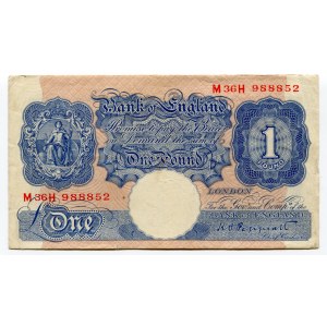 Great Britain 1 Pound 1940 - 1948