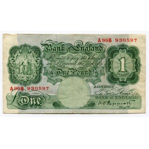 Great Britain 1 Pound 1948 - 1949