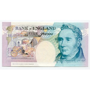 Great Britain 5 Pounds 1991 - 1998