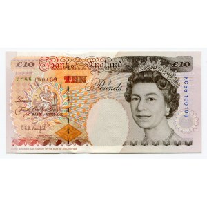 Great Britain 10 Pounds 1993