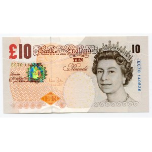 Great Britain 10 Pounds 2000