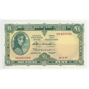 Ireland 1 Pound 1967