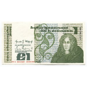 Ireland 1 Pound 1986