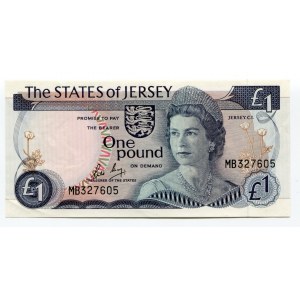 Jersey 1 Pound 1976 - 1988