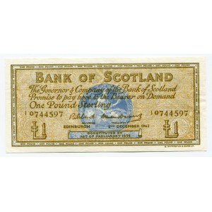 Scotland 1 Pound 1962